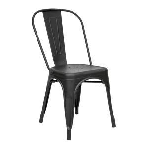SILLA REPLICA TOLIX NEGRA